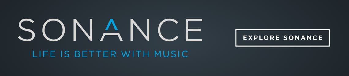 Sonance Leaderboard XL Banner - Life is Better With Music