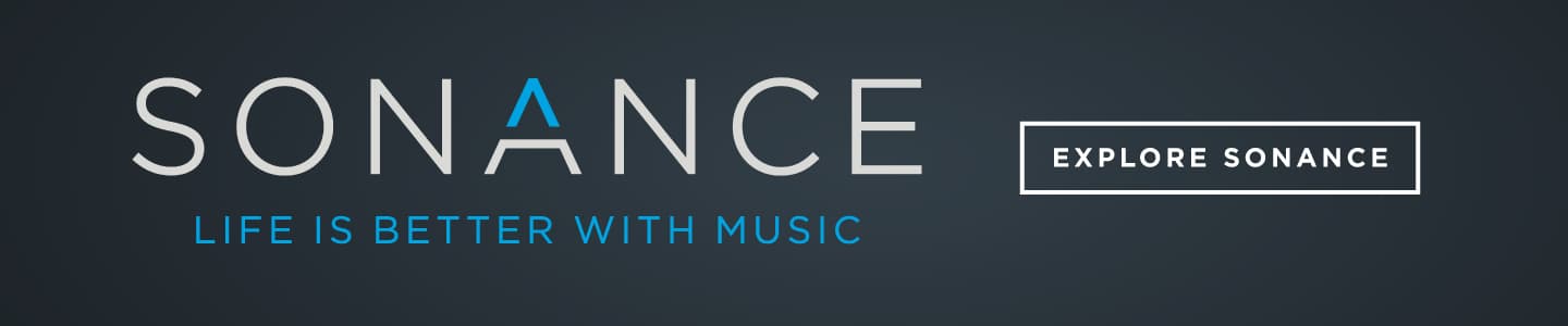 Sonance Hero Banner - Life is Better With Music