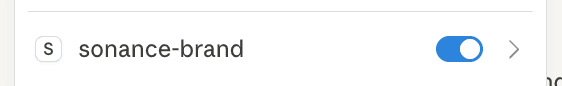 Claude Desktop - sonance-brand connector enabled