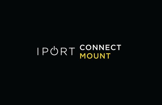 IPORT CONNECT Mount Category — White Logo