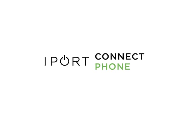 IPORT CONNECT Phone Category — Black Logo