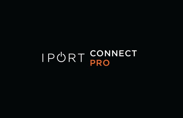 IPORT CONNECT Pro Category — White Logo
