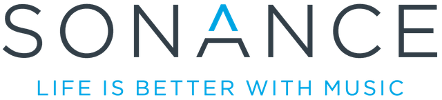 Life is Better With Music Dark Logo